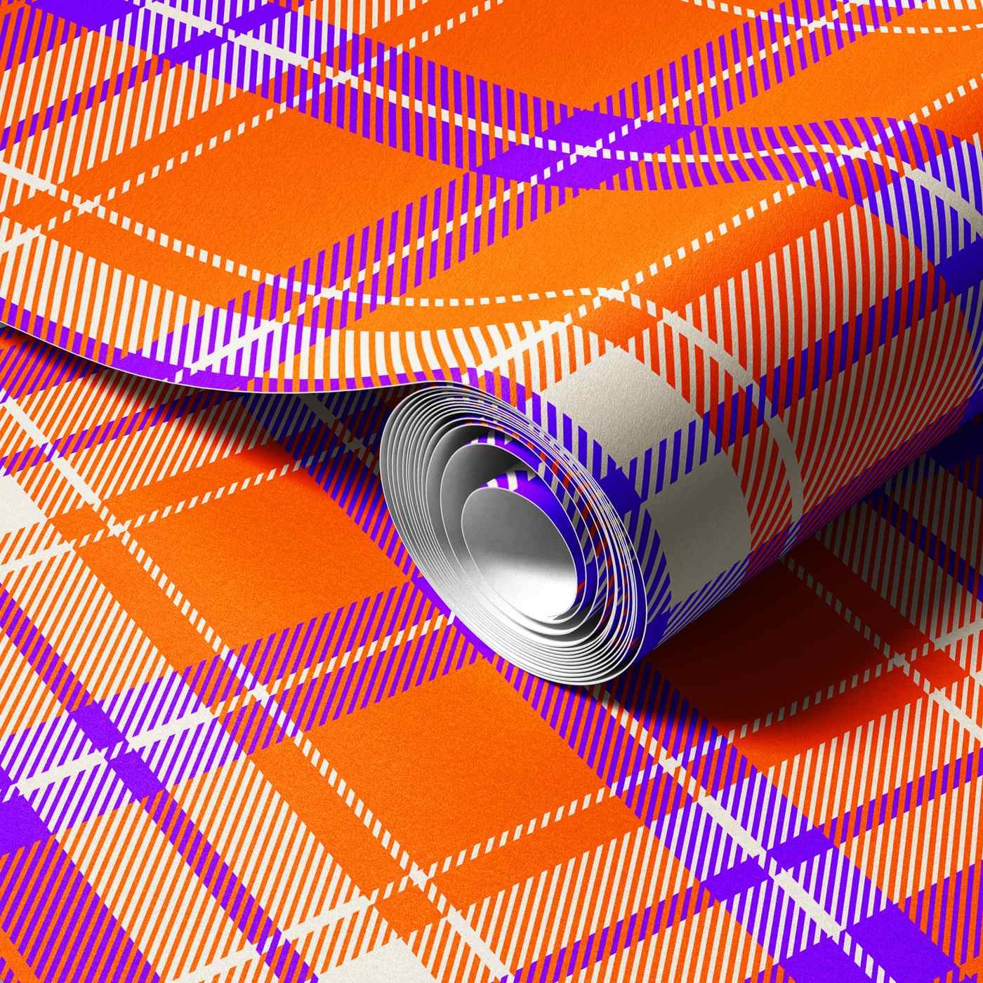Vibrant Girly Plaid